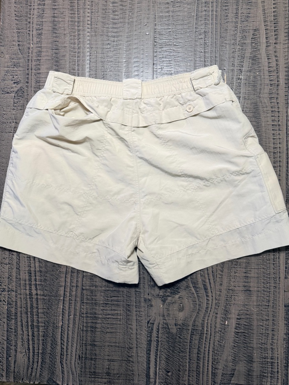 AFTCO Mens Light Beige Cargo Fishing Shorts - Picture 8 of 11